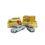 Dinky Toy Cars, 186 Mercedes Benz 220 SE, light blue body, off-white interior, VG-E, 141 Vauxhall