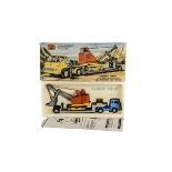 A Corgi Toys Gift Set 27 Machinery Carrier, with Bedford Tractor Unit and Priestman Cub Shovel, in