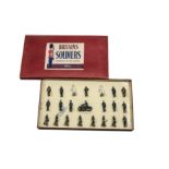 Britains set 2011 Royal Air Force - Officers and other ranks, 22 pce set, restrung in ROAN box, VG