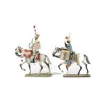 Lucotte pre WW2 mounted Mameluke Timbalier, VG, Regiment of the Imperial Guard Dragoons Timbalier,