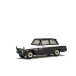 A Scarce Promotional-Issue Dinky Toys 189 Triumph Herald, in Sabrina white and Monaco blue with spun