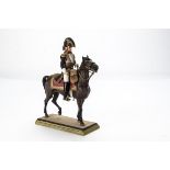 Superb George Fouille mounted figure of a French 1st Empire General de Cuirassier (overall height