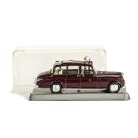 A Tri-ang Spot-On 260 Royal Rolls-Royce Phantom V, maroon body, grey/green interior, roof flag,