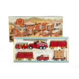 A Corgi Major Toys Gift Set 23 Chipperfield's Circus Models, 1st issue, set comprises 1121 Crane