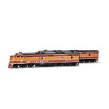 A Korean Brass O Gauge Finescale American Southern Pacific Co-Co Diesel Locomotive and B-Unit,