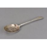 An Irish Provincial silver tablespoon by Carden Terry, worn to bowl, marked Sterling and CT