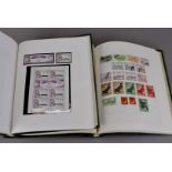A collection of six stamp albums from countries in the Commonwealth, this good collection ranges
