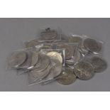 A large collection of 20th century British coins, comprising crowns, modern two pounds, some