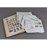 A collection of stamps and first day covers, including a box of 1960s and later covers and