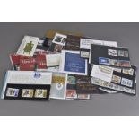 A large collection of presentation packs and other stamps, approx 200 small type presentation