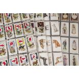 Cigarette Cards, Players, various sets to include Sea Fishes, National Flags & Arms, Products of the