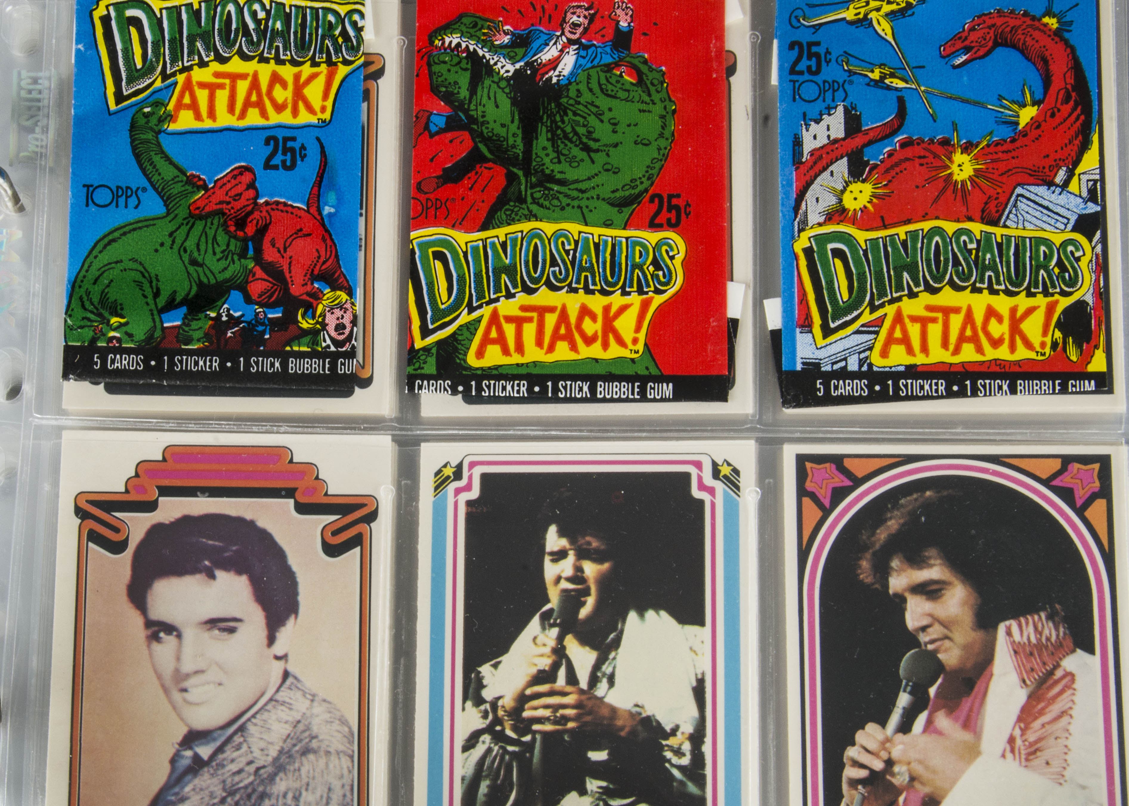 Trade Cards, Mixture, in a modern ring binder, various sets to include Topps Dinosaurs Attack, and