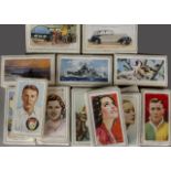 Cigarette Packets, De Reszke Minors and others, each with a cigarette card stuck to box (23)