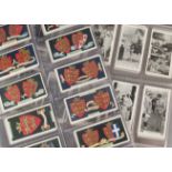 Cigarette Cards, Royalty, Lambert & Butler, 2 sets, namley Arms of Kings & Queens of England and