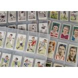 Cigarette Cards, Football, a collection of sets to include Churchman's Association Football,