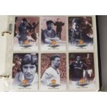 Trade Cards, Football, Futera Platinum, Limited Edition complete set in bespoke leather bound album,