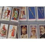 Cigarette Cards, Royalty, by various Manufacturers, sets to include Ardath Silver Jubilee, Allman