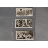 Cigarette Cards, RARE, Scenic, A Kuit Principal Streets of British Cities, part set, nos 3, 4, and