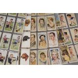 Cigarette Cards, Players, a selection of sets to include Football Caricatures by MAC, Football