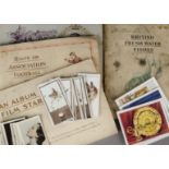 Cigarette Cards, Mixture, five original albums with complete sets and a large collection of loose