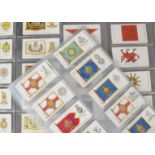 Cigarette Cards, Military, Badges and Signs, Players sets to include Regimental Colours & Cap Badges