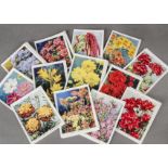 Cigarette Cards, Floral, a selection of sets by Wills to include Garden Hints, and Gardening