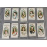 Cigarette Cards, Royalty, part set Gallahers Royalty Series (20 cards plus 5 duplicates)(mixed