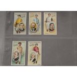 Cigarette Cards, Salmon & Gluckstein, Owners & Jockeys Series, 5 cards, M Cannon, S Loates, R