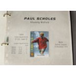 Trade Cards, Football, Futera Platinum, Limited Edition complete set in bespoke leather bound album,