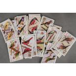 Cigarette Cards, Wills Pirate, Birds of Brilliant Plumage, total of 145 cards, 26 P/C Inset Fame