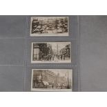 Cigarette Cards, RARE, Scenic, A Kuit Principal Streets of British Cities, part set, nos 16, 17, and