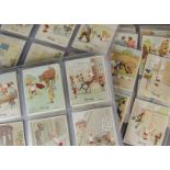 Cigarette Cards, Henry, Wix Henry sets to include A Series (L50), 2nd Series (with album price)(