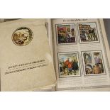 Foreign Cigarette Cards, Mixture, two printed completed books, entitled Our South African National