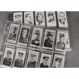 Cigarette Cards, Lambert & Butler, a selection of set to include Naval Portraits, Famous British