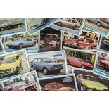 Trade Cards, Transport, two sets, Panini Super Auto (200) together with Topp Sellers Ltd Famous Cars