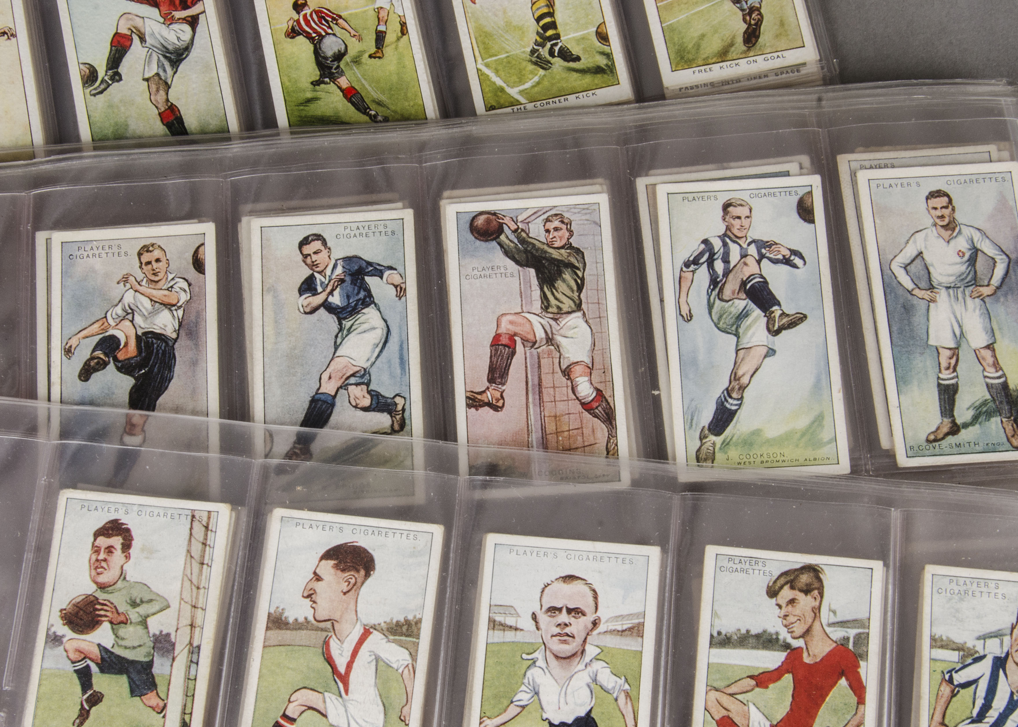 Cigarette Cards, Football, Players complete sets to include Footballers 1928, Footballer's