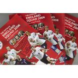 Trade Discs, Football, Texaco The Official England Squad 2006, seven Official completed folders