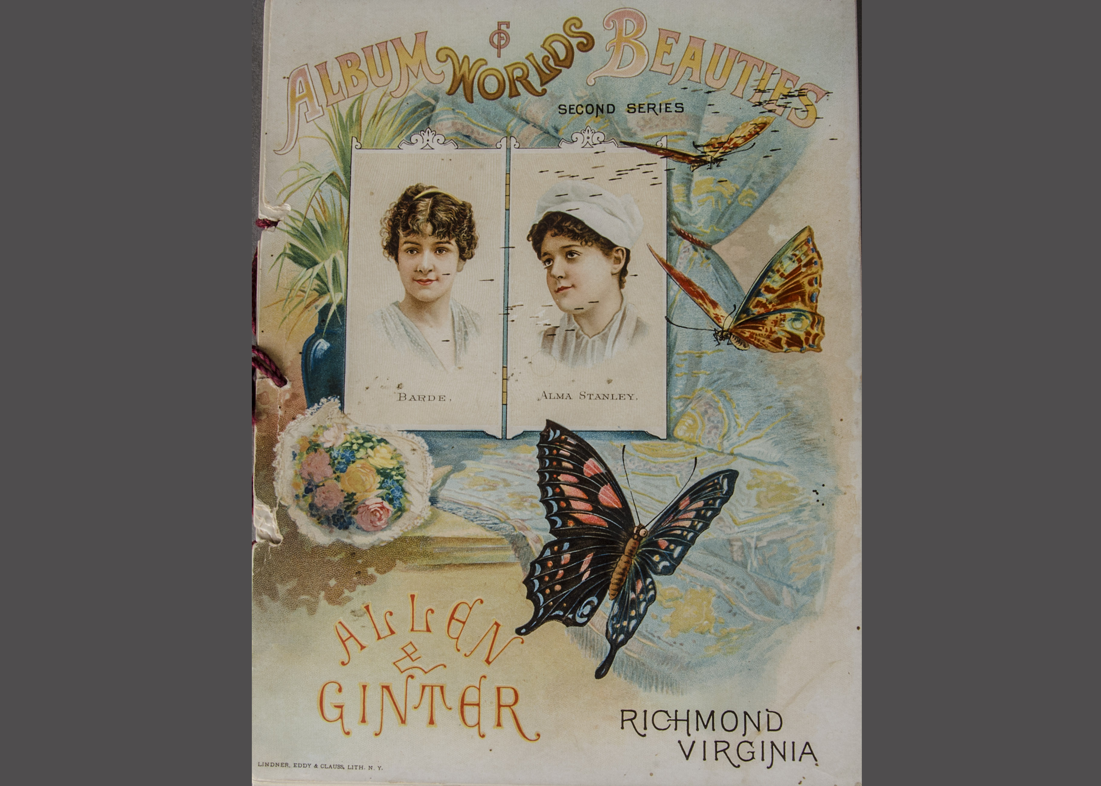 Foreign Cigarette Card Album, Beauty, Allen Ginters Worlds of Beauty Second Series (gen gd slight