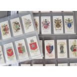 Cigarette Cards, Arms, Wills sets, to name Borough Arms Descriptive (1-50), Second Series (51-