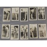 Trade Cards, Cricket, Pattreiouex Real Photos of Famous Cricketers, part set nos 39, 40, 41, 42, 43,