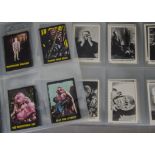 Trade Cards, Television, two sets, A & BC Gum, Outer Limits and You'll Die Laughing (purple back)(