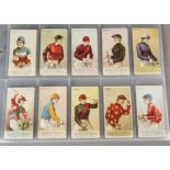 Foreign Cigarette Cards, Allen & Ginter, Racing Colours of the World, (mixed border/no border)(gd)