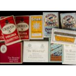 Cigarette Packets, Sixty one various sized packets to include Players Navy Cut, Craven A, De