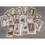 Cigarette Cards, Sport, sets depicting a variety of Sports, including Churchmans Kings of Speed,