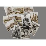 Cigarette Cards, Photocards, Ardath, complete set Famous Landmarks (36) and a collection of loose