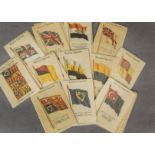 Cigarette Silks, Wix, Kensita British Empire Flags (45)(vg)