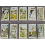 Cigarette Cards, Sports, two sets by Boguuslavsky, Sports Records 1 -25 and 2nd Series 26 - 50 (