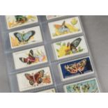 Cigarette Cards, Butterflies, BAT (no name to back) Butterflies, Girls, complete set (vg)