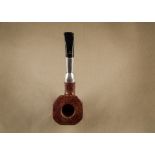 A Pipa Croci unsmoked briar pipe, Fatta A Mano Mantava-Italia, True.I. faceted bowl with straight