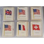 Cigarette Silks, Flags, Wix National Flags (complete (L60) also included 25 design, colour and